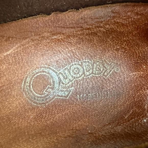 Quoddy Tan handmade Leather Moccasins - Picture 12 of 15